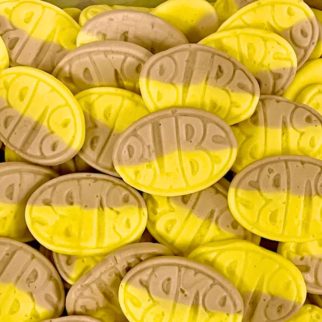 Banane/caramel Ovales