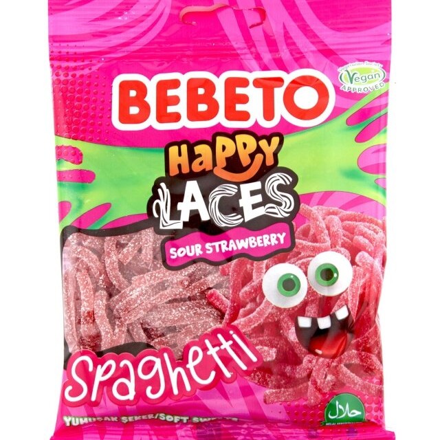Lacets strawberry sour