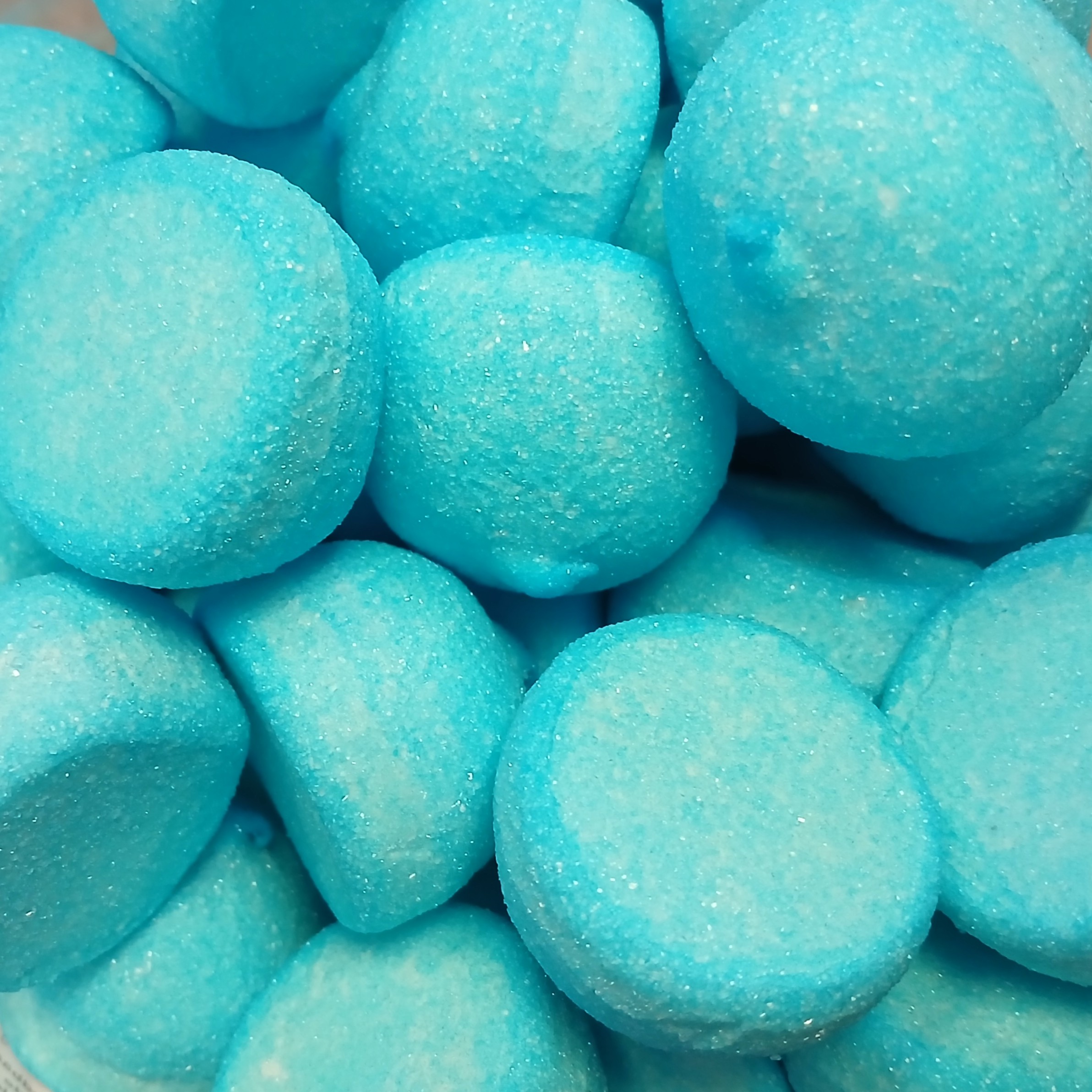 Boule de lard bleu