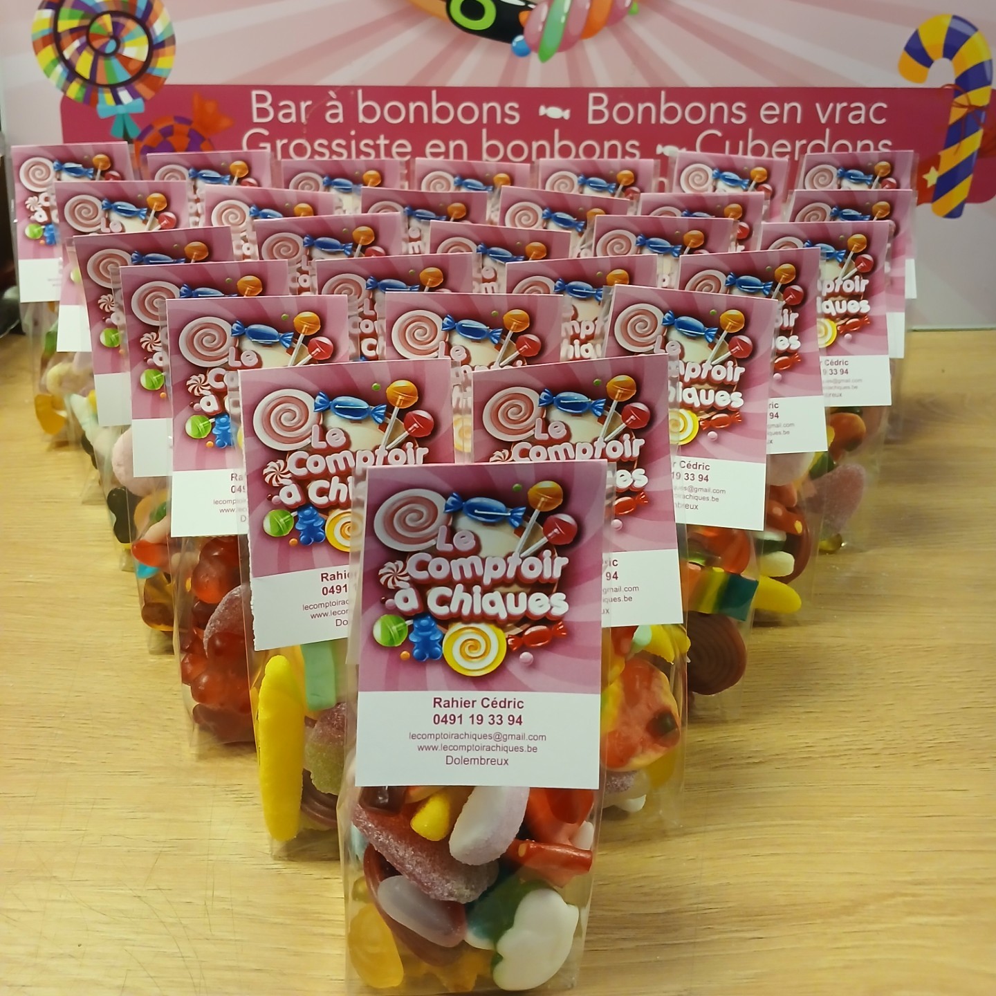 Sachet de chiques