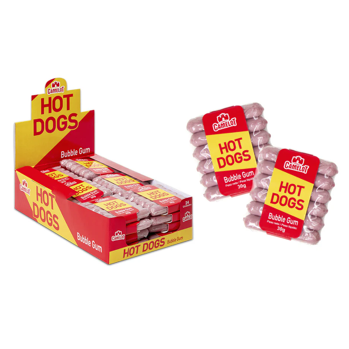 Gomme à mâcher Hot Dog