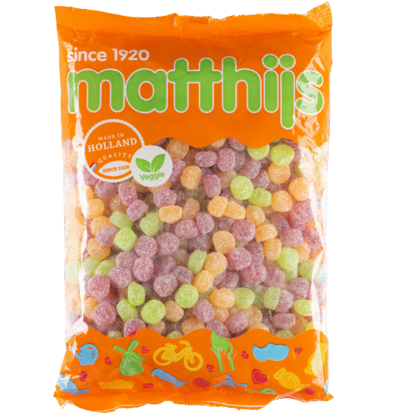 Mélange de bonbons acidulés