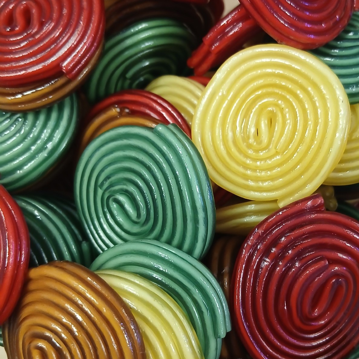 Escargots colorés