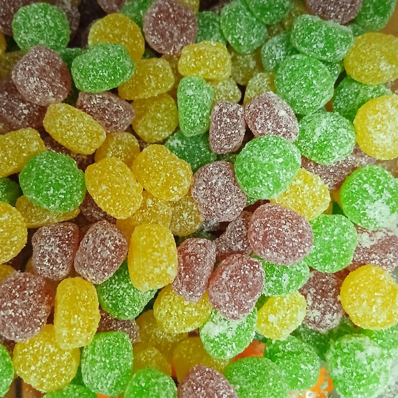 Mélange de bonbons acidulés