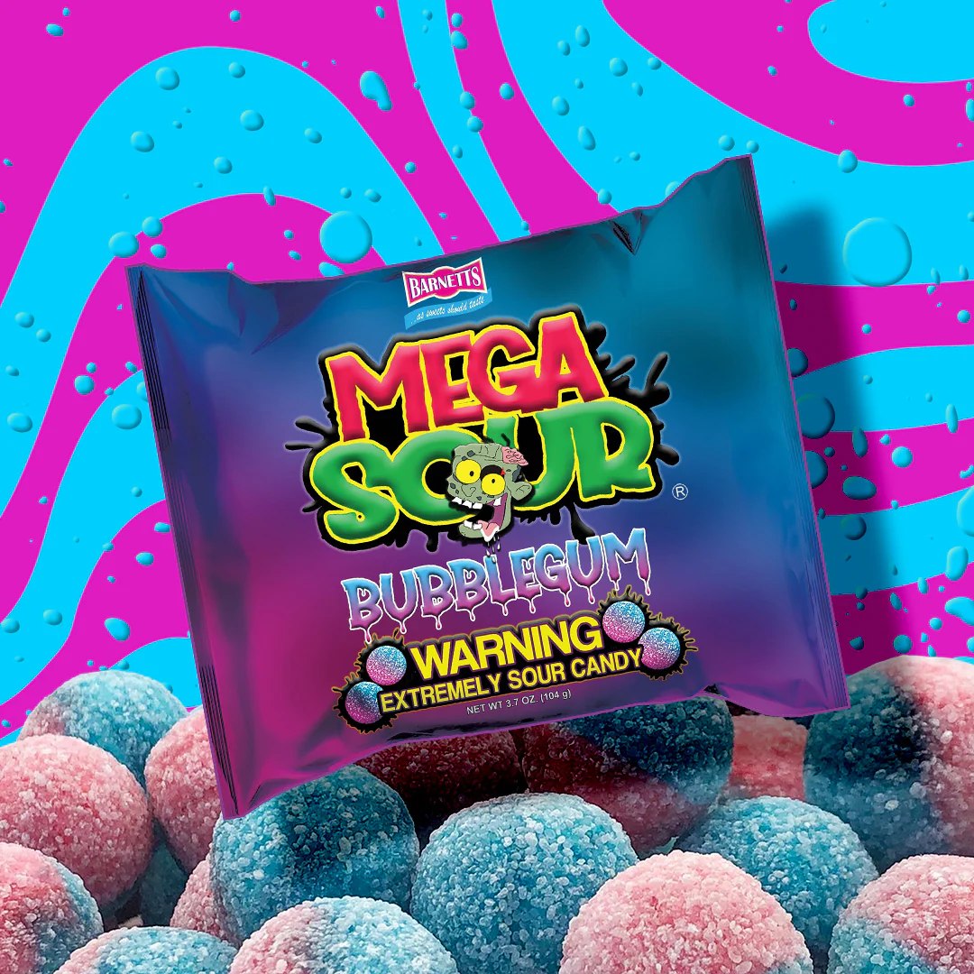 Mega Sour Bubblegum